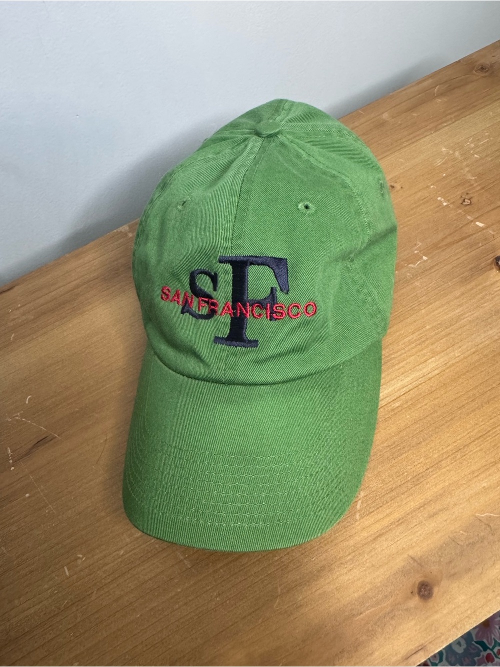 San Francisco green hat